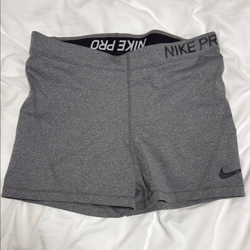 Nike Pro Women's Gray Shorts